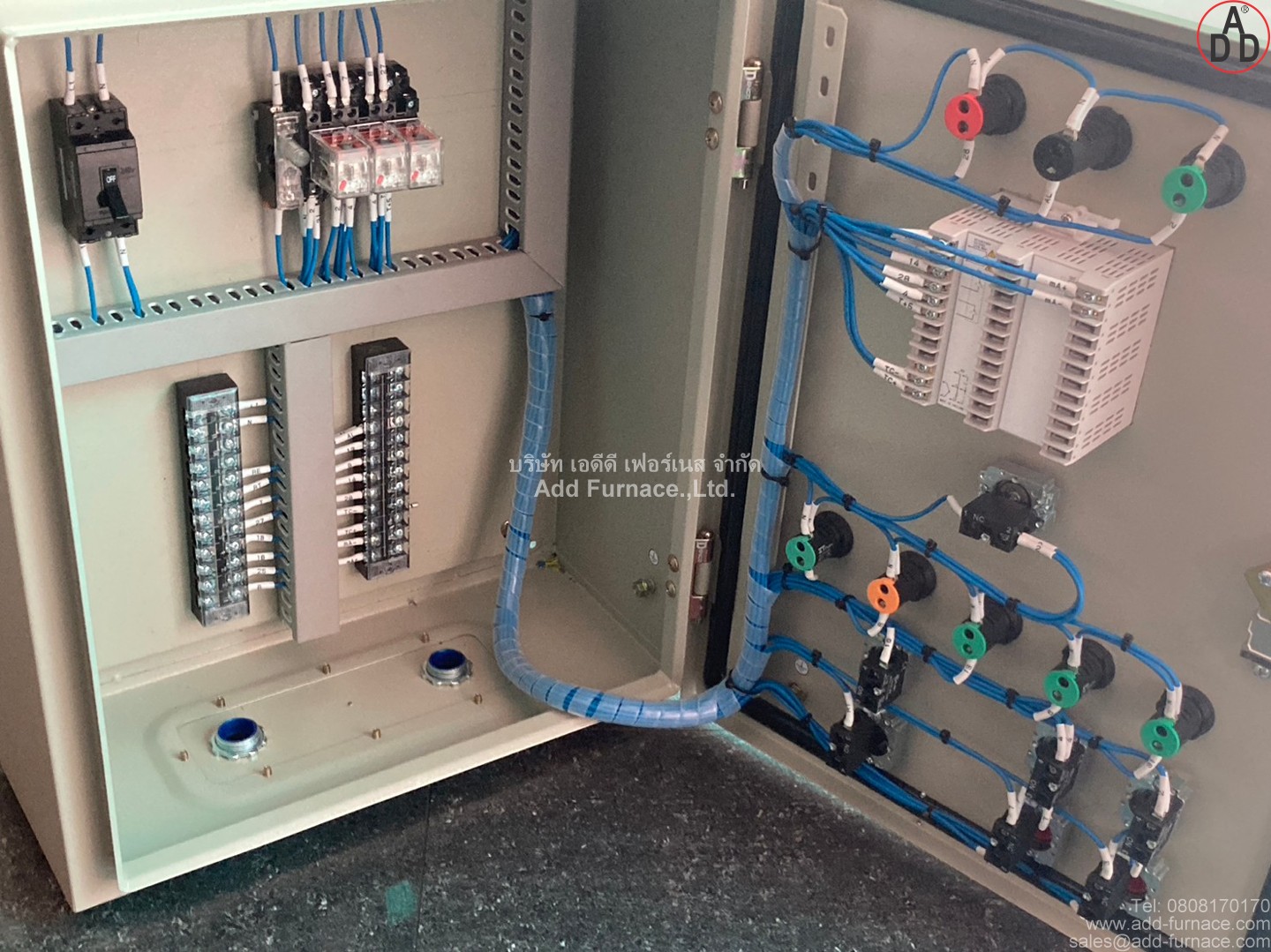 Gas Burner RAH40,80,120,160 Temperature Control Box Separate Out Burner Controller
 (10)